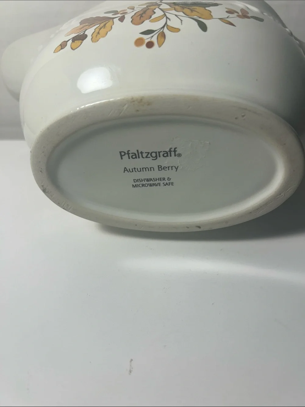 Pfaltzgraff porcelain gravy